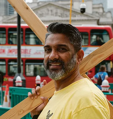 Doug takes up his cross for unreached Londoners