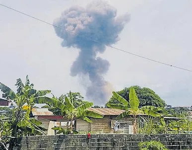 Churches badly harmed  by Equatorial Guinea blast